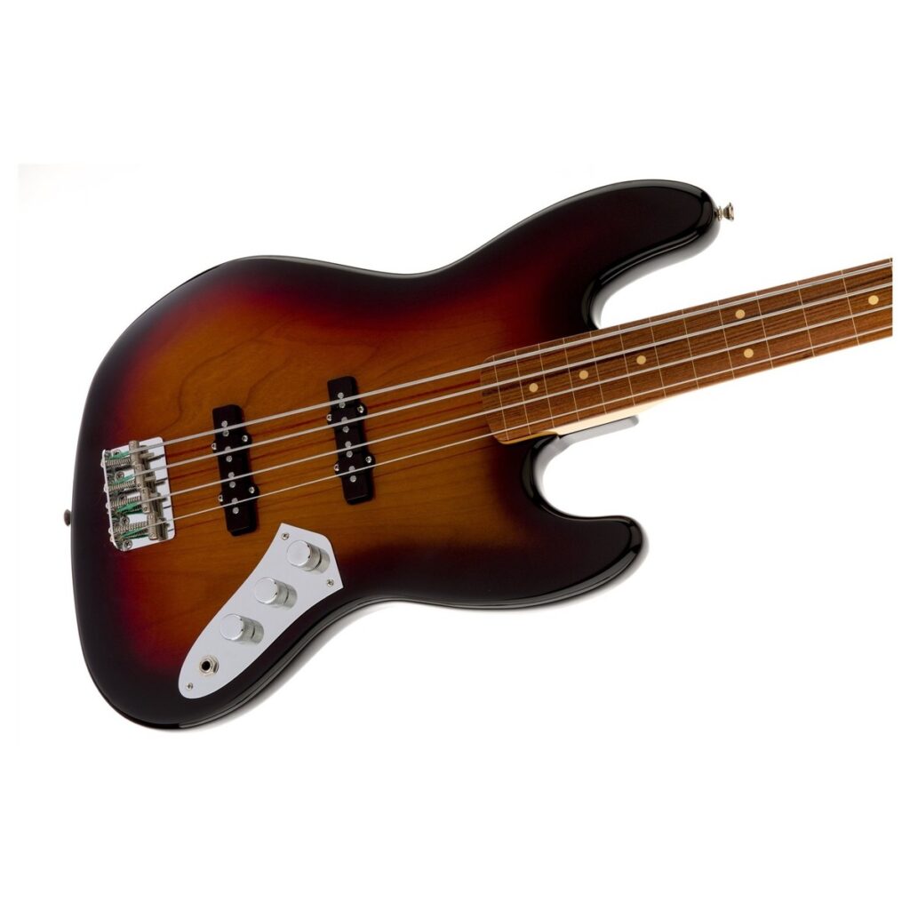 Fender Jaco Pastorius Fretless Jazz Bass PF 3-Color Sunburst