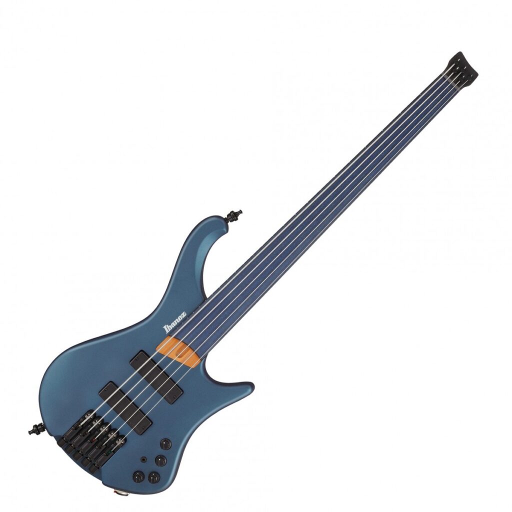 Ibanez EHB1005F Bass Workshop Fretless Arctic Ocean Matte