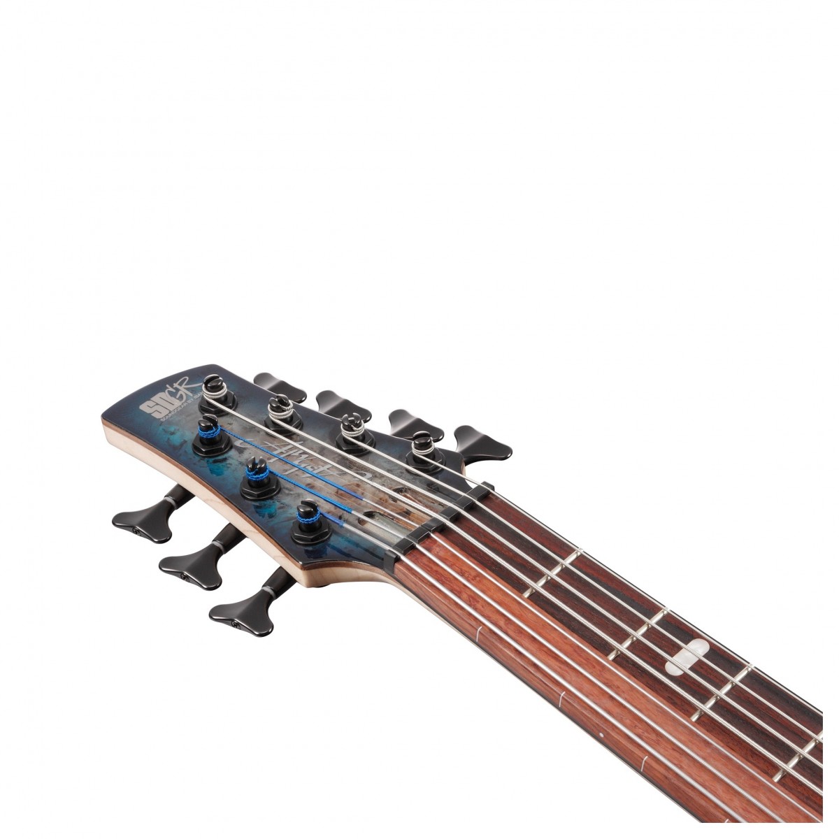 Ibanez SRAS7 Bass Workshop Cosmic Blue Starburst