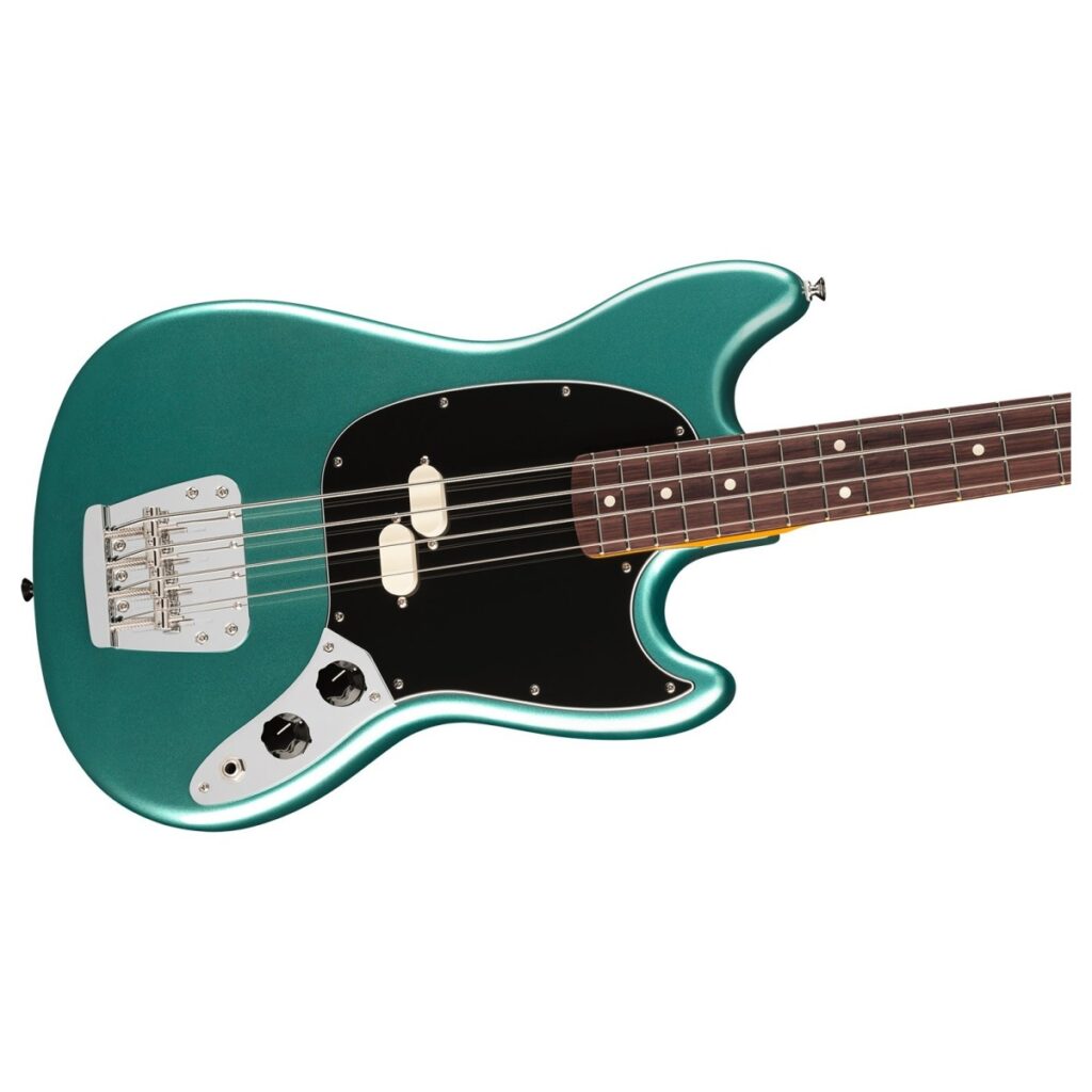 Fender American Professional Classic Mustang Bass RW Faded Sherwood Green Metallic