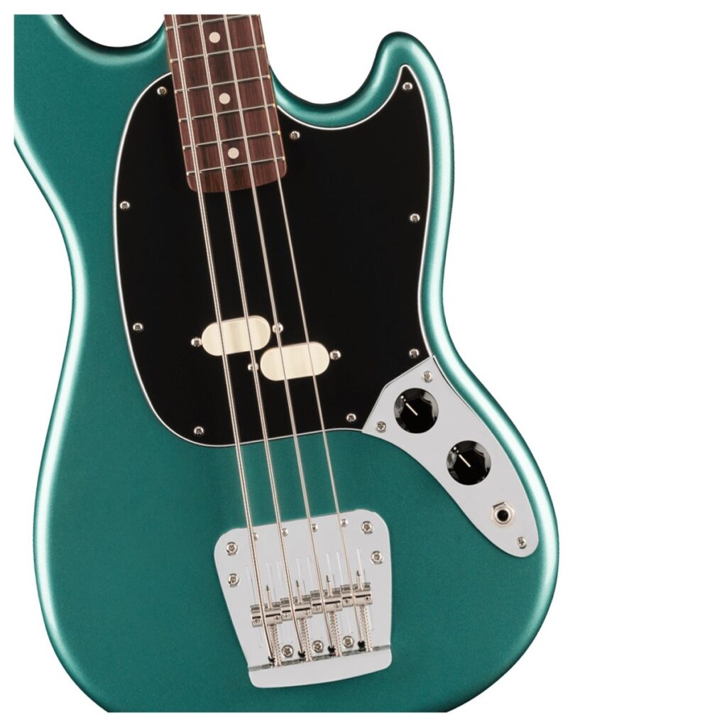 Fender American Professional Classic Mustang Bass RW Faded Sherwood Green Metallic