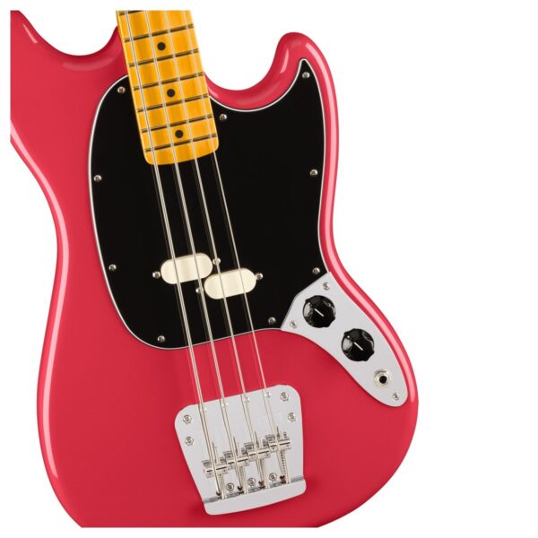Fender American Professional Classic Mustang Bass MN Faded Dakota Red