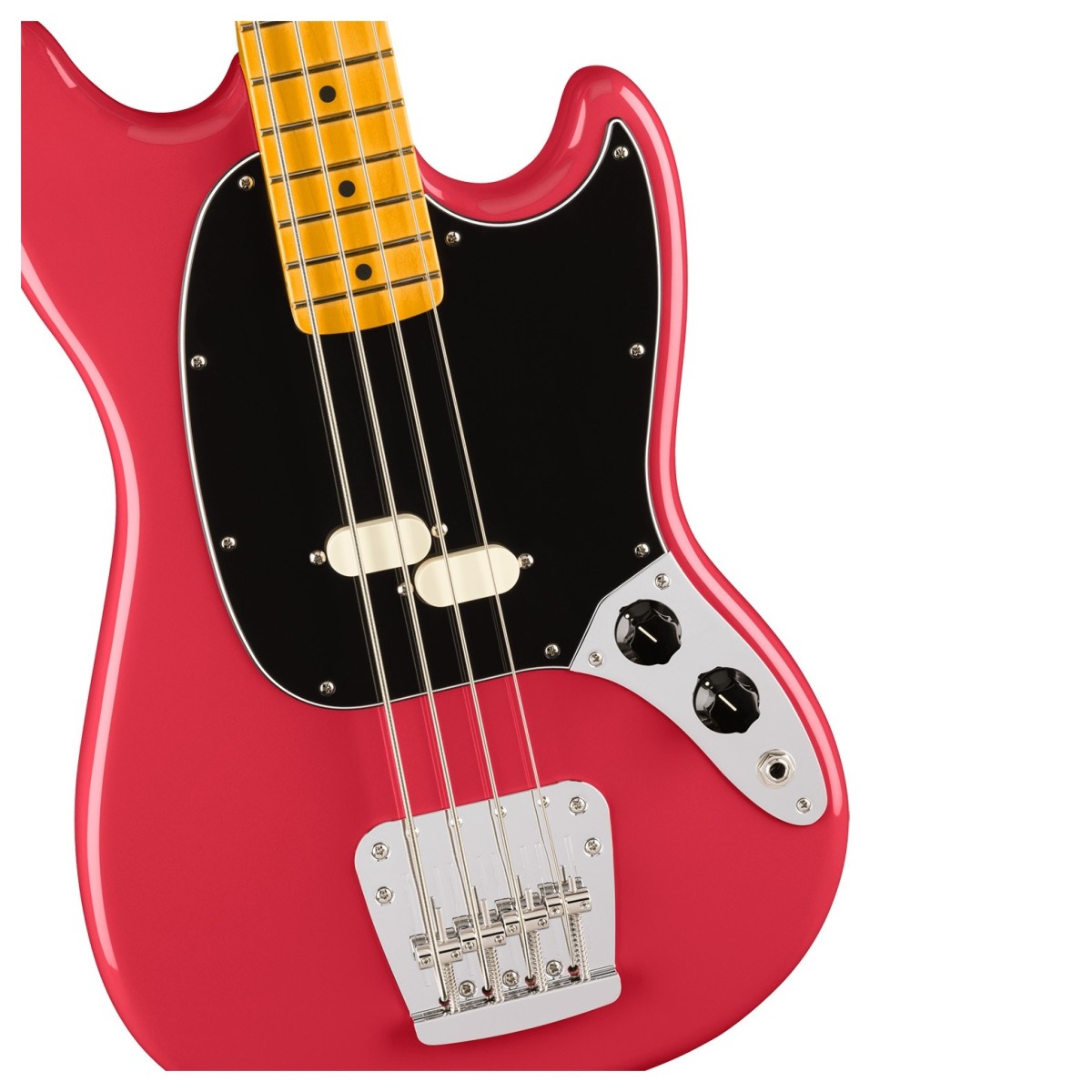 Fender American Professional Classic Mustang Bass MN Faded Dakota Red