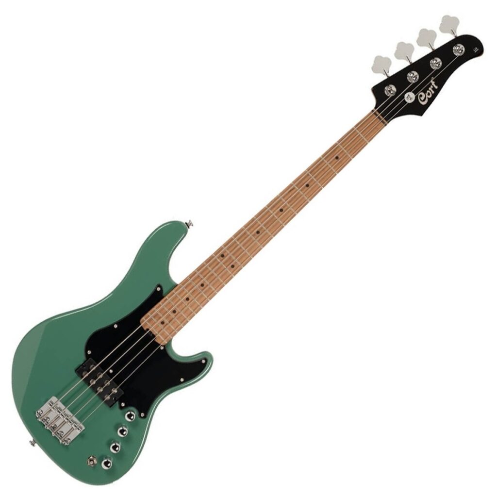 Cort GB Short Scale Bass Forest Green