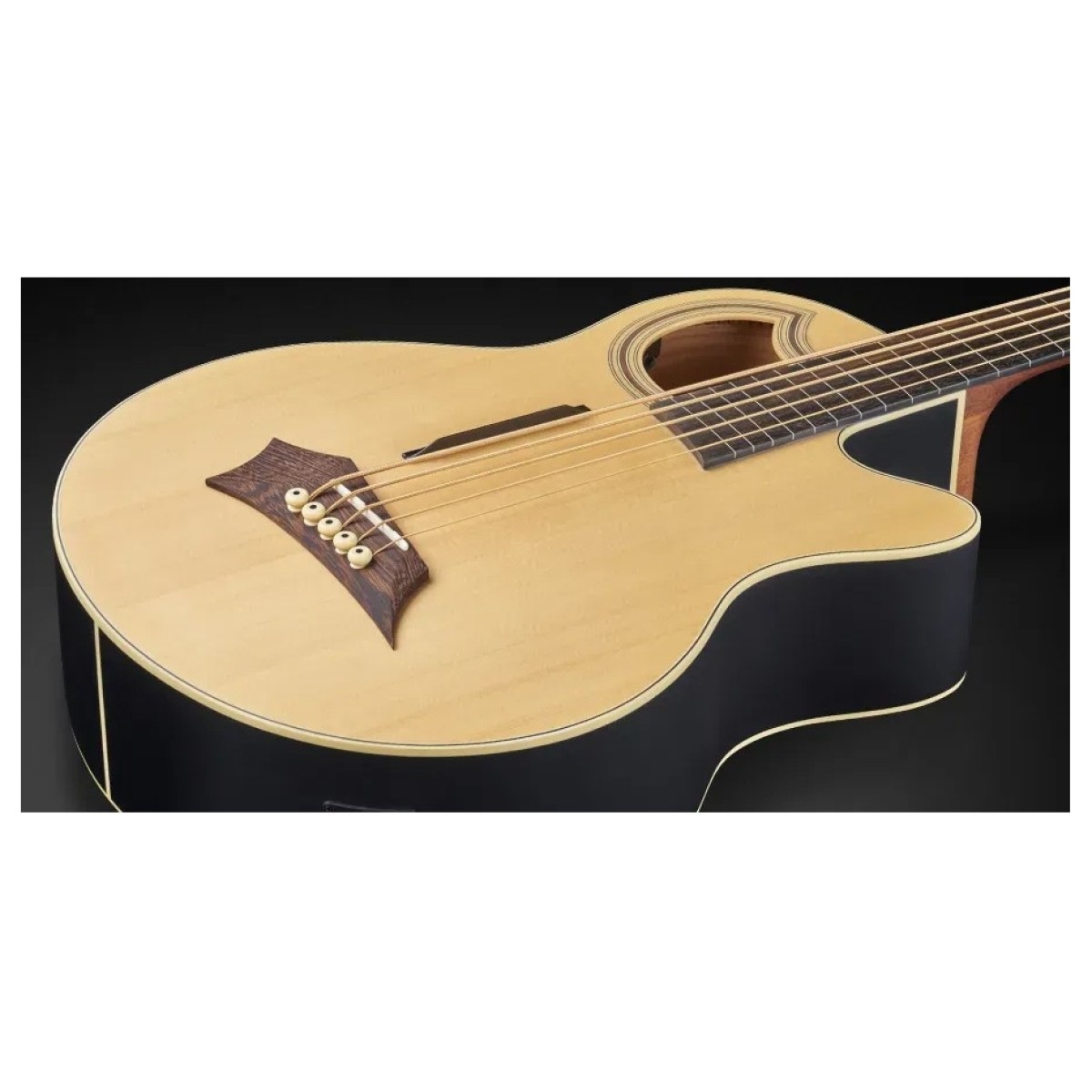 Warwick RockBass Alien Standard 5 String Fretless Acoustic Bass Natural