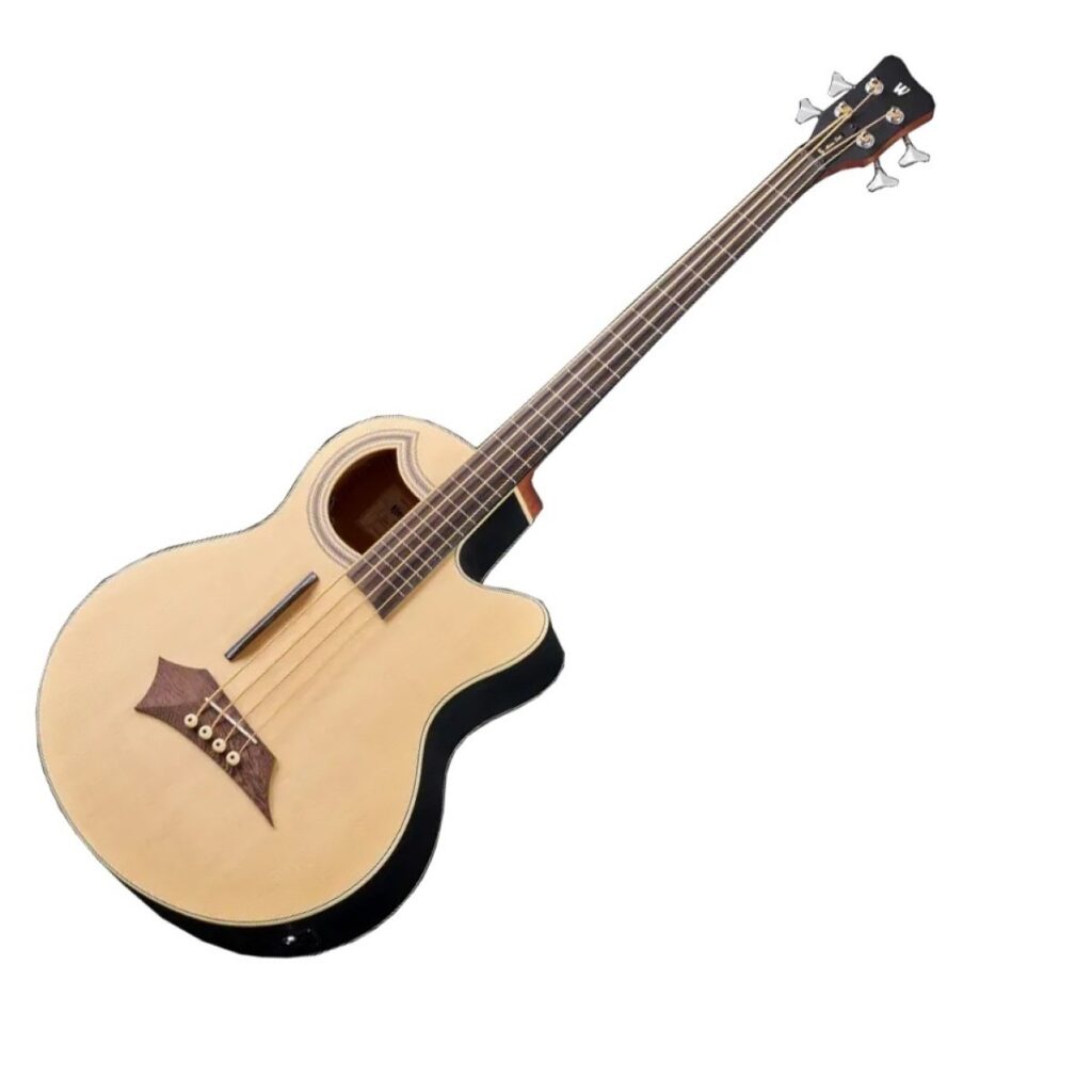 Warwick RockBass Alien Standard Fretless Acoustic Bass Natural