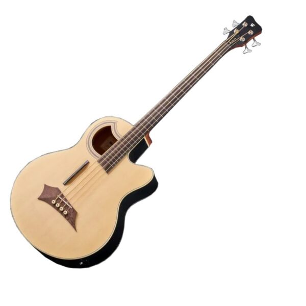 Warwick RockBass Alien Standard Fretless Acoustic Bass Natural