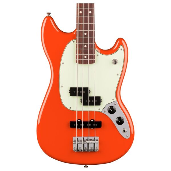 Fender Player II Mustang Bass PJ RW Rallye Orange
