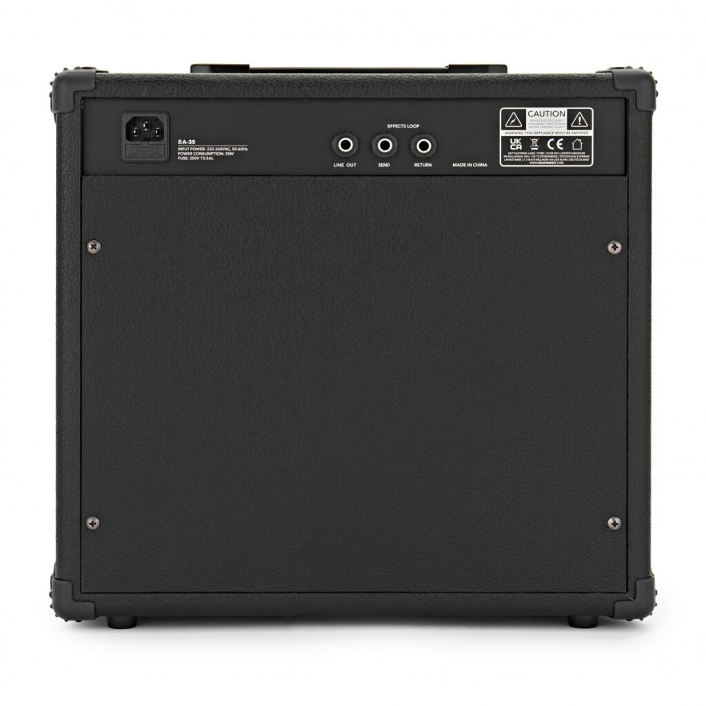35W Bass Combo Amplifier by Gear4music
