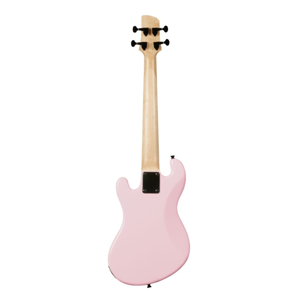 Kala U-Bass Solid Body Fretted Light Pink