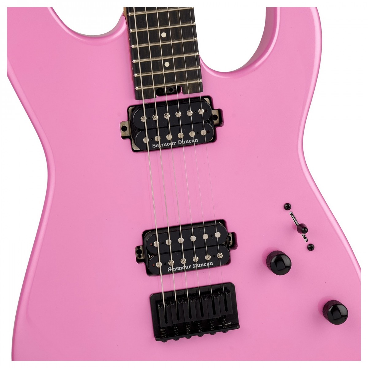 Charvel Pro-Mod Plus San-Dimas Style 1 HH HT E Ebony Fingerboard Platinum Pink