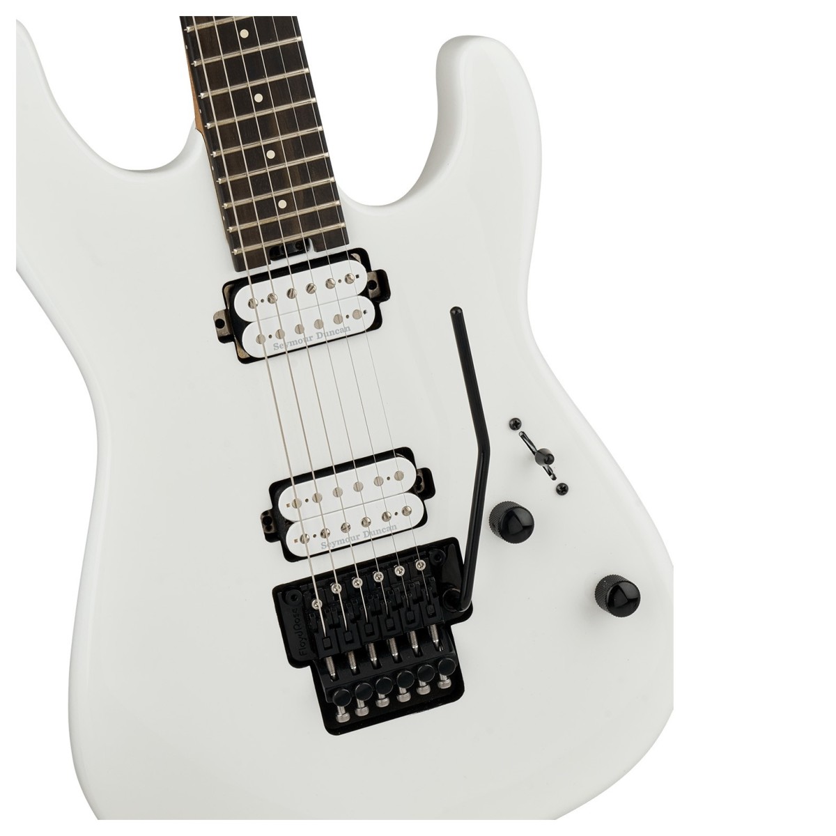 Charvel Pro-Mod Plus San Dimas Style 1 HH FR E Ebony Fingerboard Snow White
