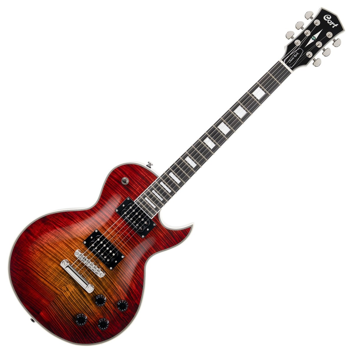 Cort CR300 Deluxe Flaming Burst