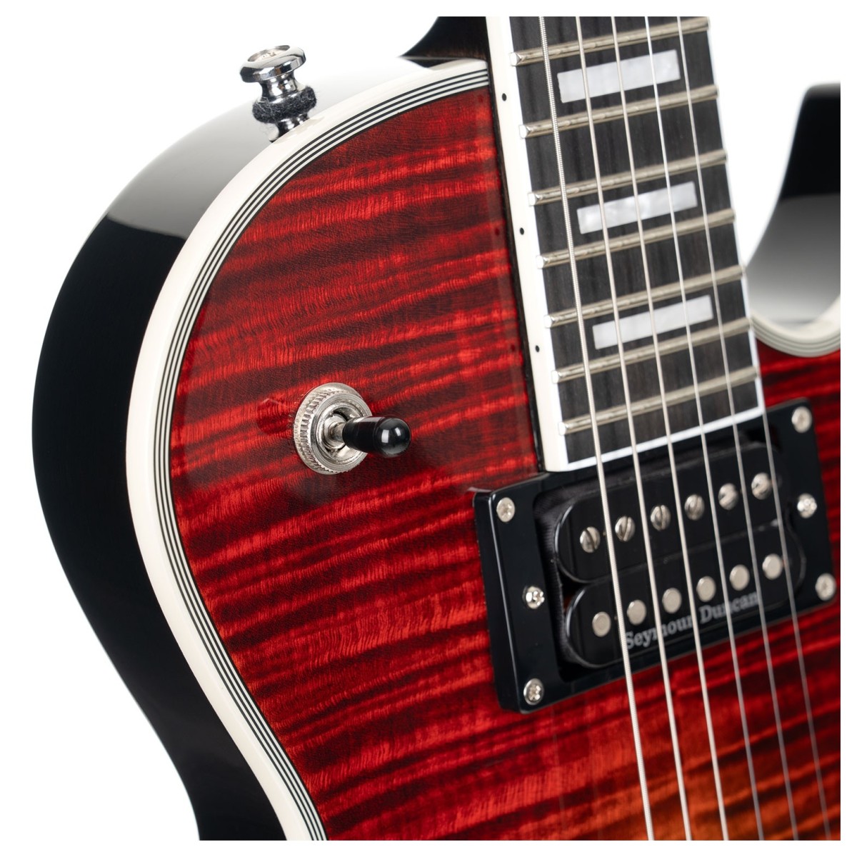 Cort CR300 Deluxe Flaming Burst