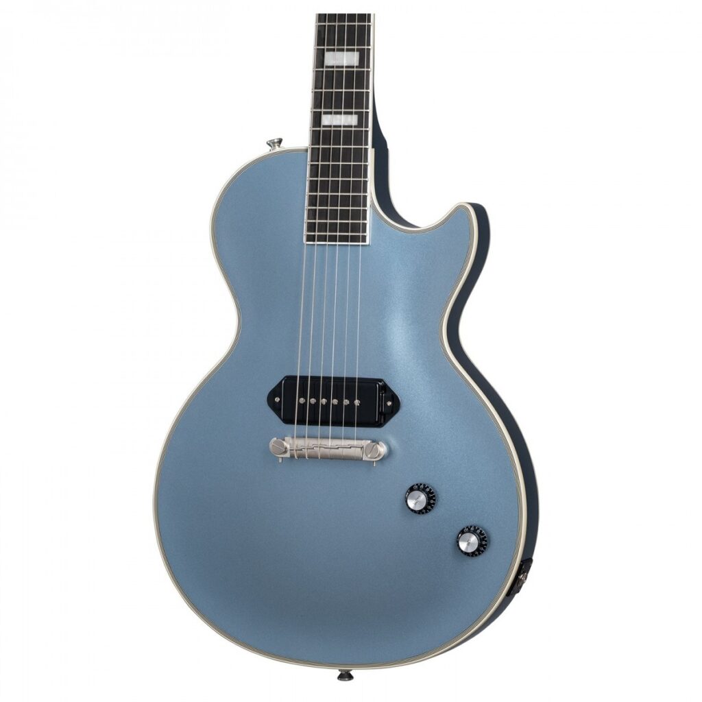 Epiphone Jared James Nichols "Blues Power" Les Paul Custom Aged Pelham Blue