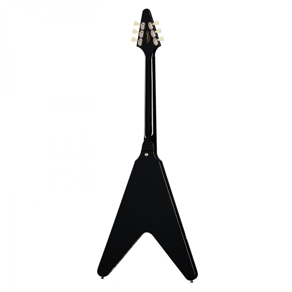 Epiphone Jimi Hendrix "Love Drops" Flying V Inspired by Gibson Custom Ebony