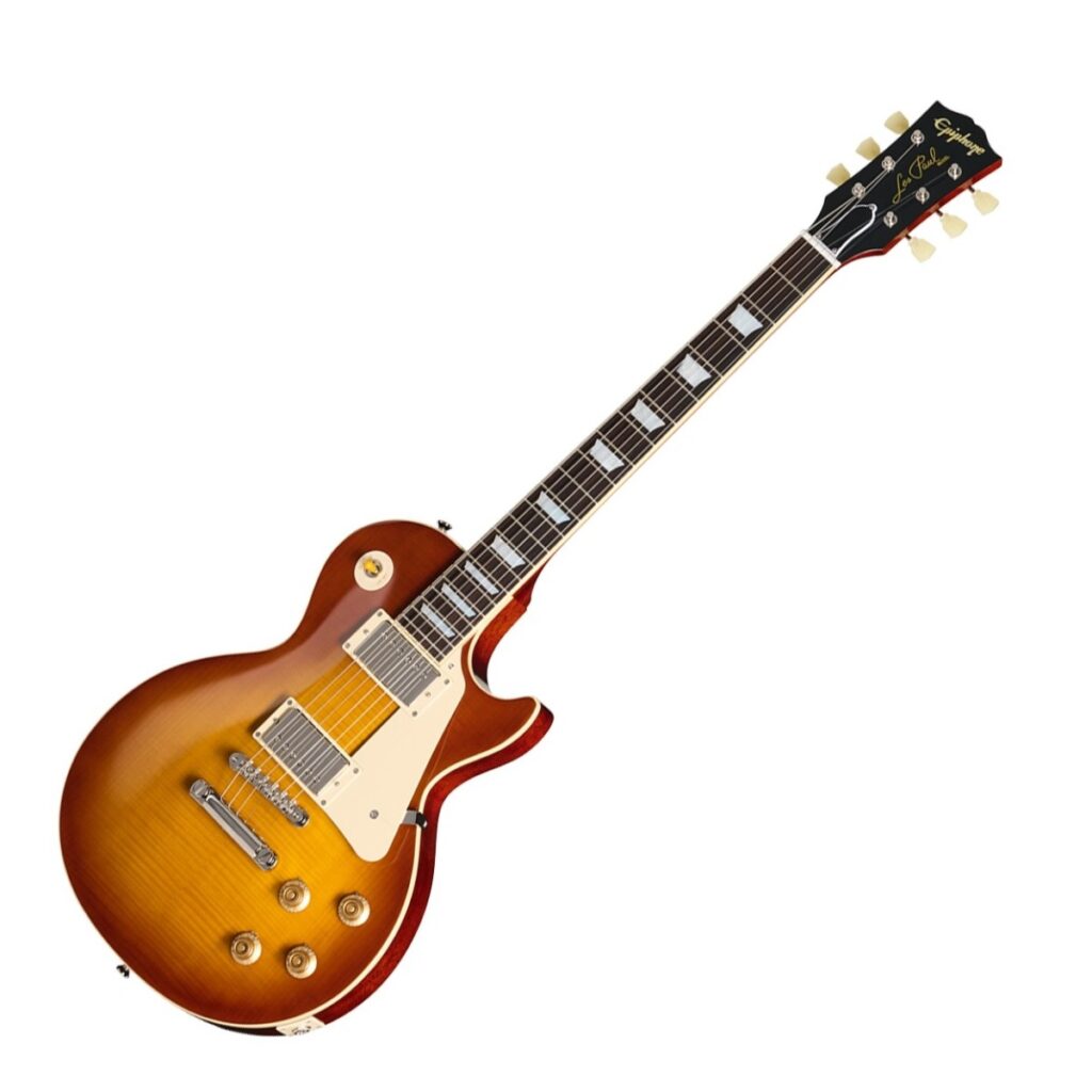 Epiphone 1959 Les Paul Standard Reissue​ Inspired By Gibson Golden Poppy Burst