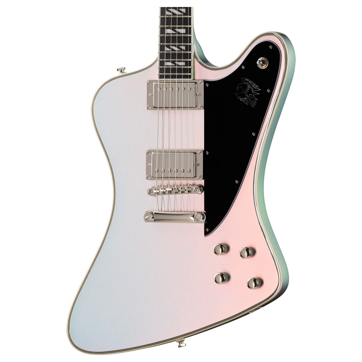 Epiphone Firebird Custom Futura Quicksilver Shift