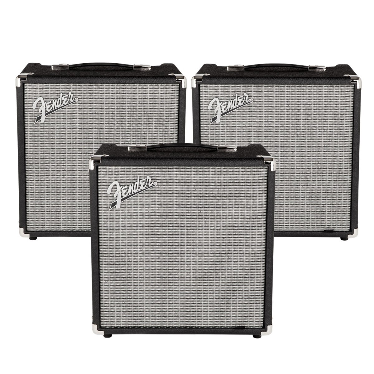 Fender Rumble 25 Bass Combo pack of 3