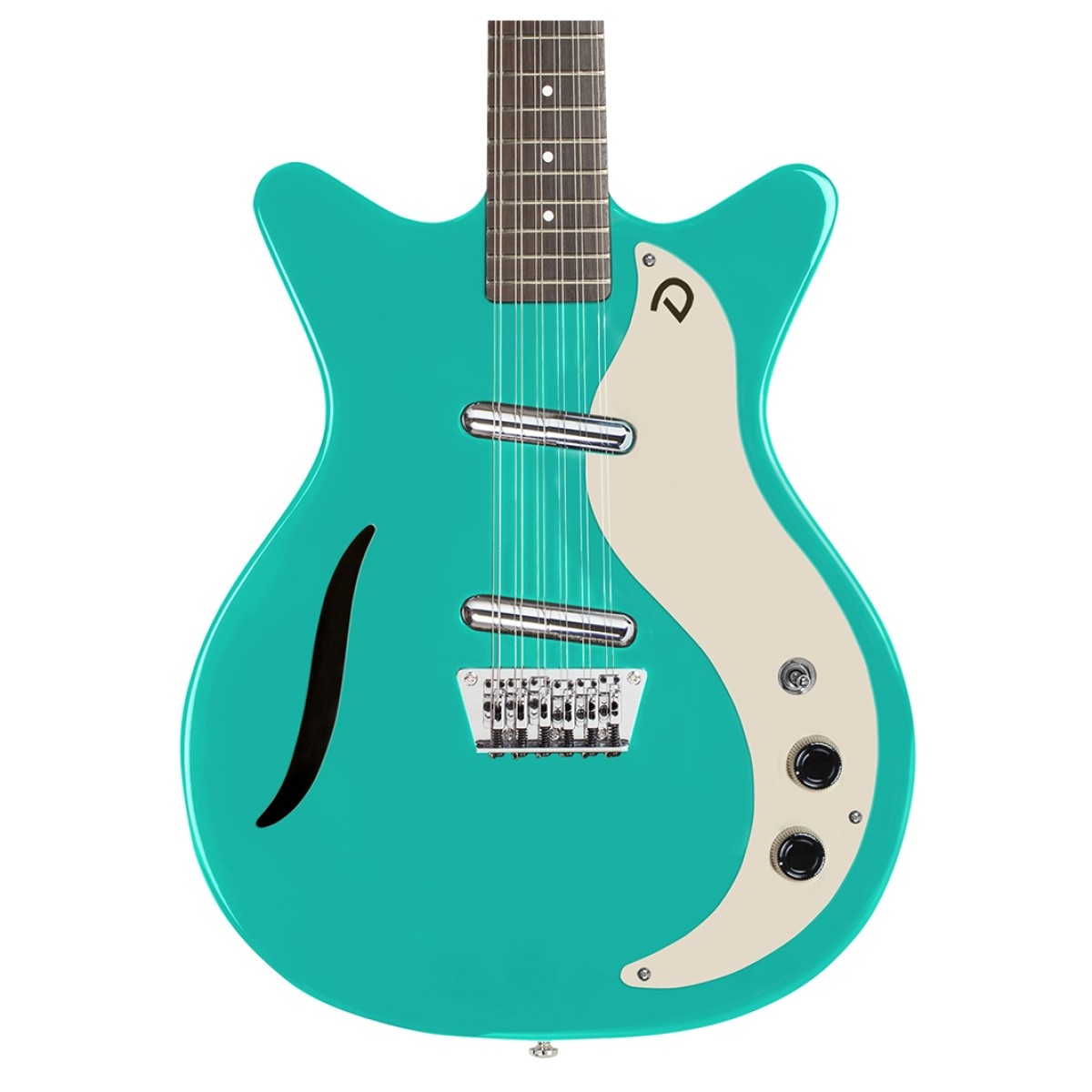 Danelectro Vintage 12 String Guitar Dark Aqua