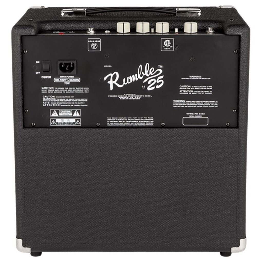 Fender Rumble 25 Bass Combo pack of 3