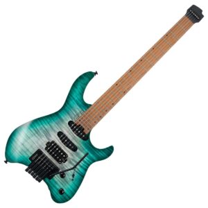 Cort Space G6TR Headless Guitar Semi Gloss Lagoon