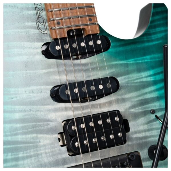 Cort Space G6TR Headless Guitar Semi Gloss Lagoon