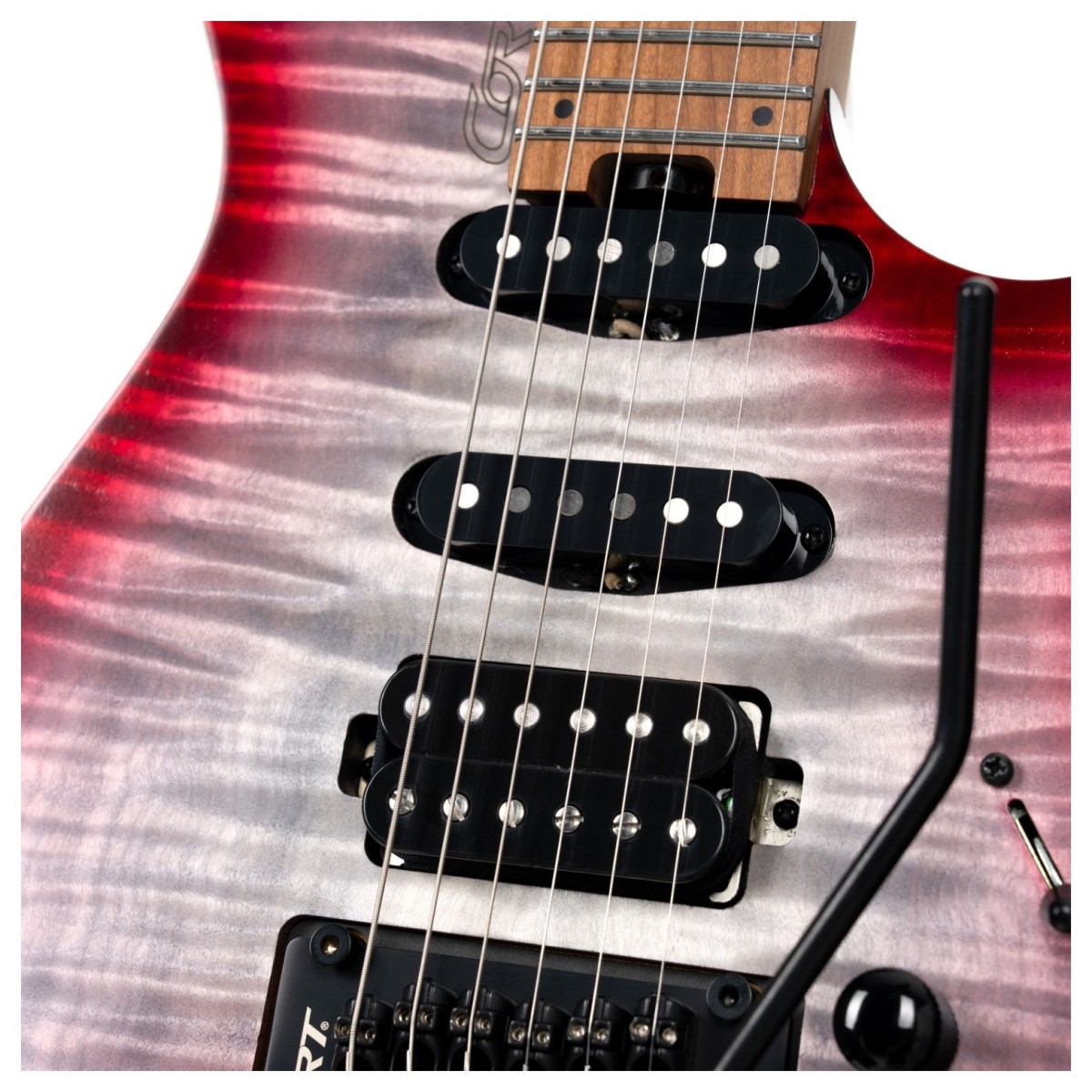 Cort Space G6MS Headless Guitar Semi Gloss Lava