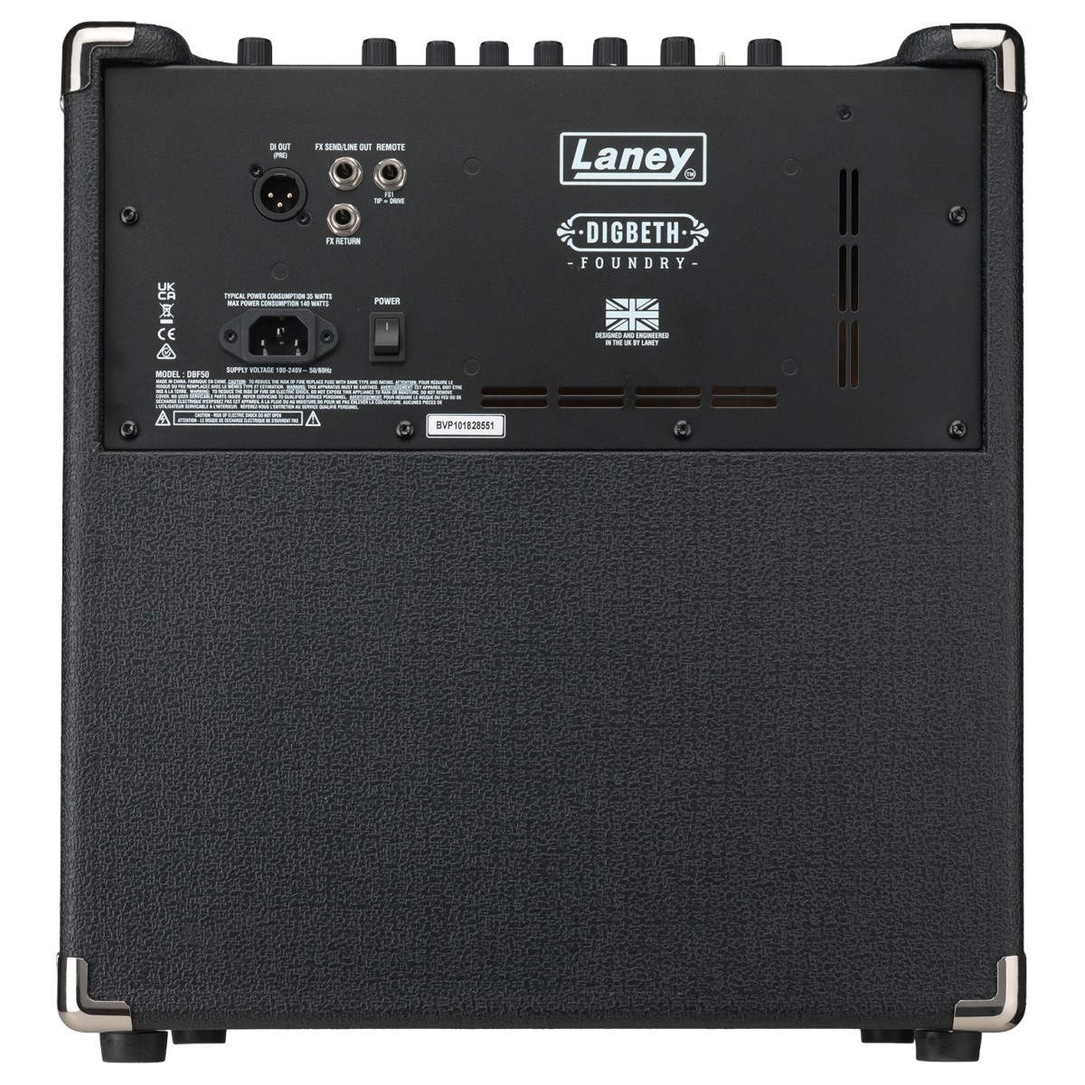 Laney Digbeth Foundry DBF50 1x10" Bass Combo Amp