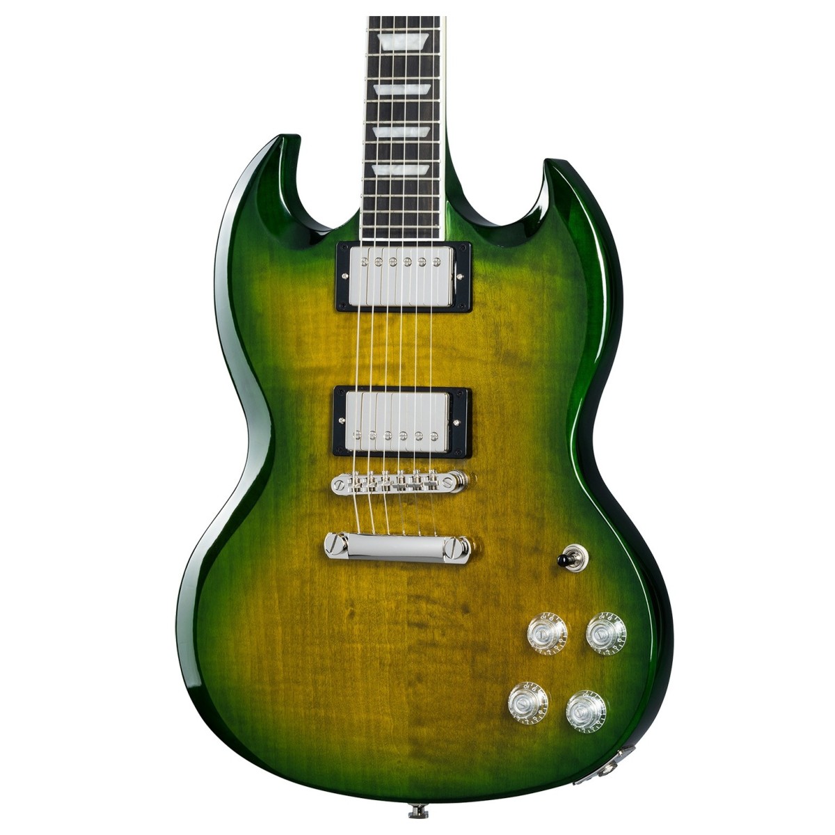 Epiphone SG Modern Figured Iguana Burst