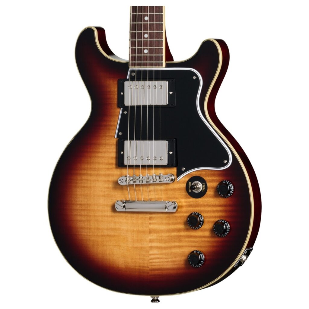 Epiphone Les Paul Special Double Cut Figured Bourbon Burst