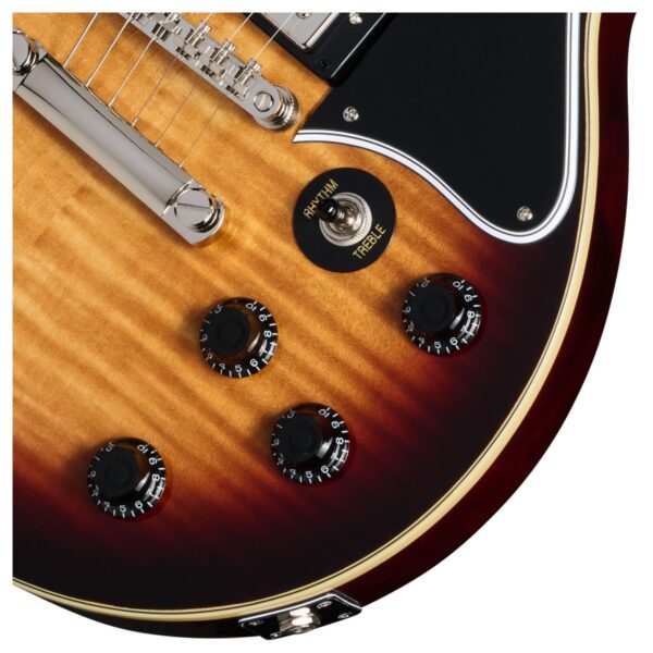 Epiphone Les Paul Special Double Cut Figured Bourbon Burst