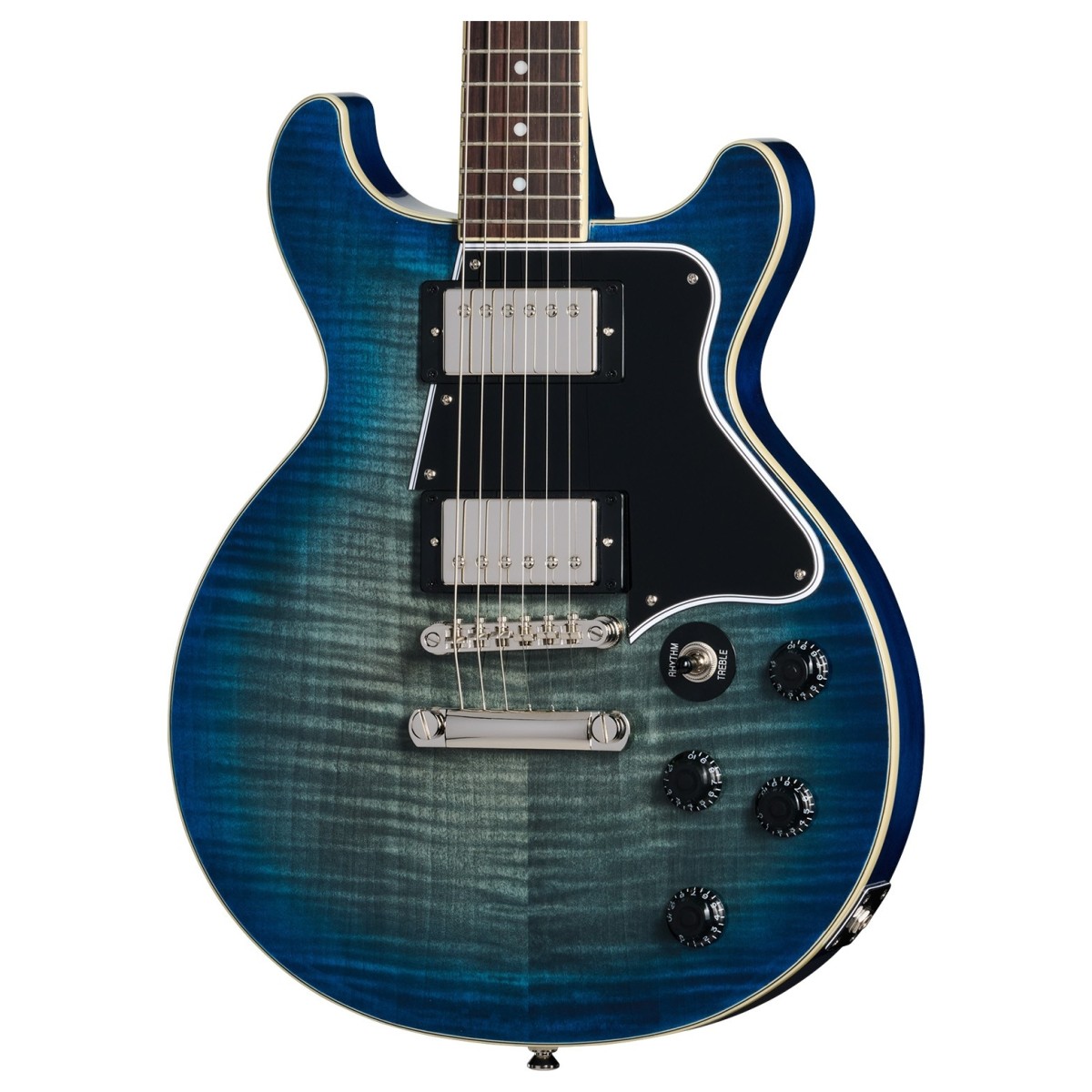 Epiphone Les Paul Special Double Cut Figured Ocean Water