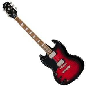 Epiphone SG Tribute Plus Left Handed Cherry Burst