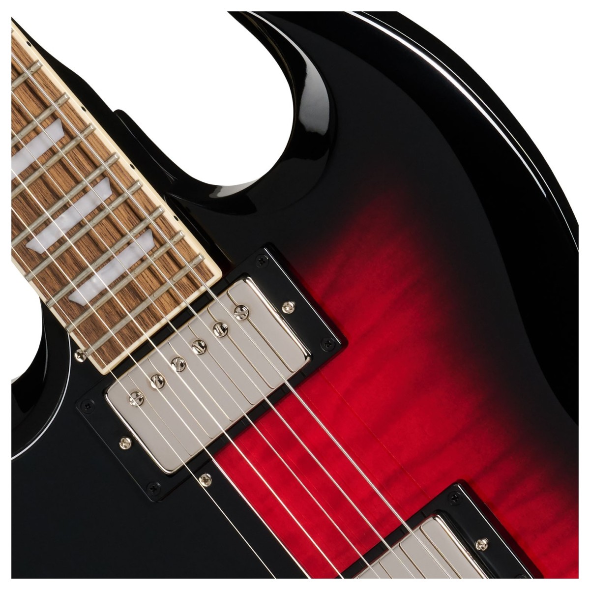 Epiphone SG Tribute Plus Left Handed Cherry Burst