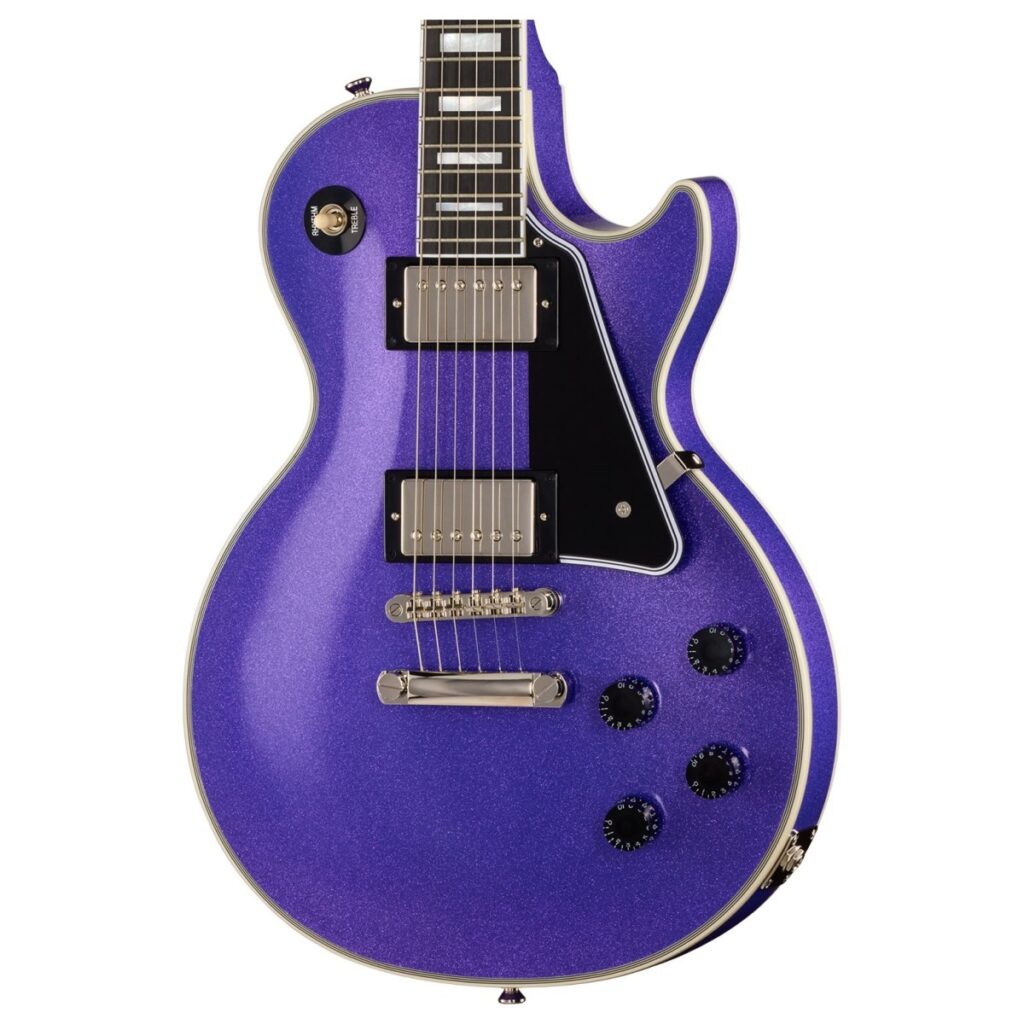 Epiphone Les Paul Custom Inspired By Gibson Amethyst Sparkle