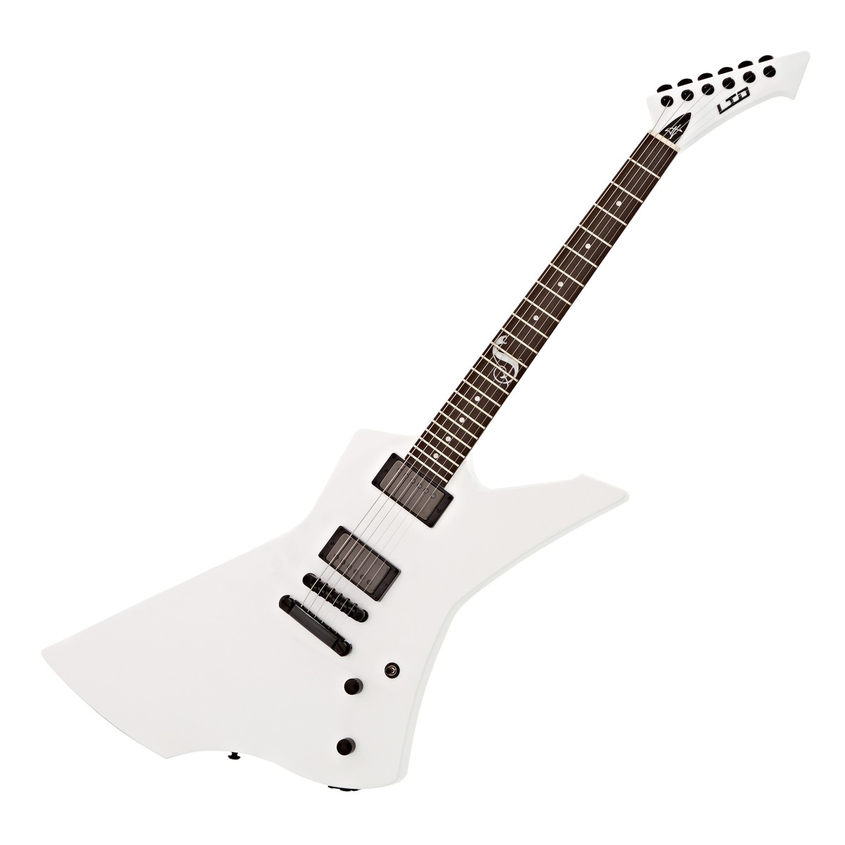 ESP LTD James Hetfield Snakebyte Snow White