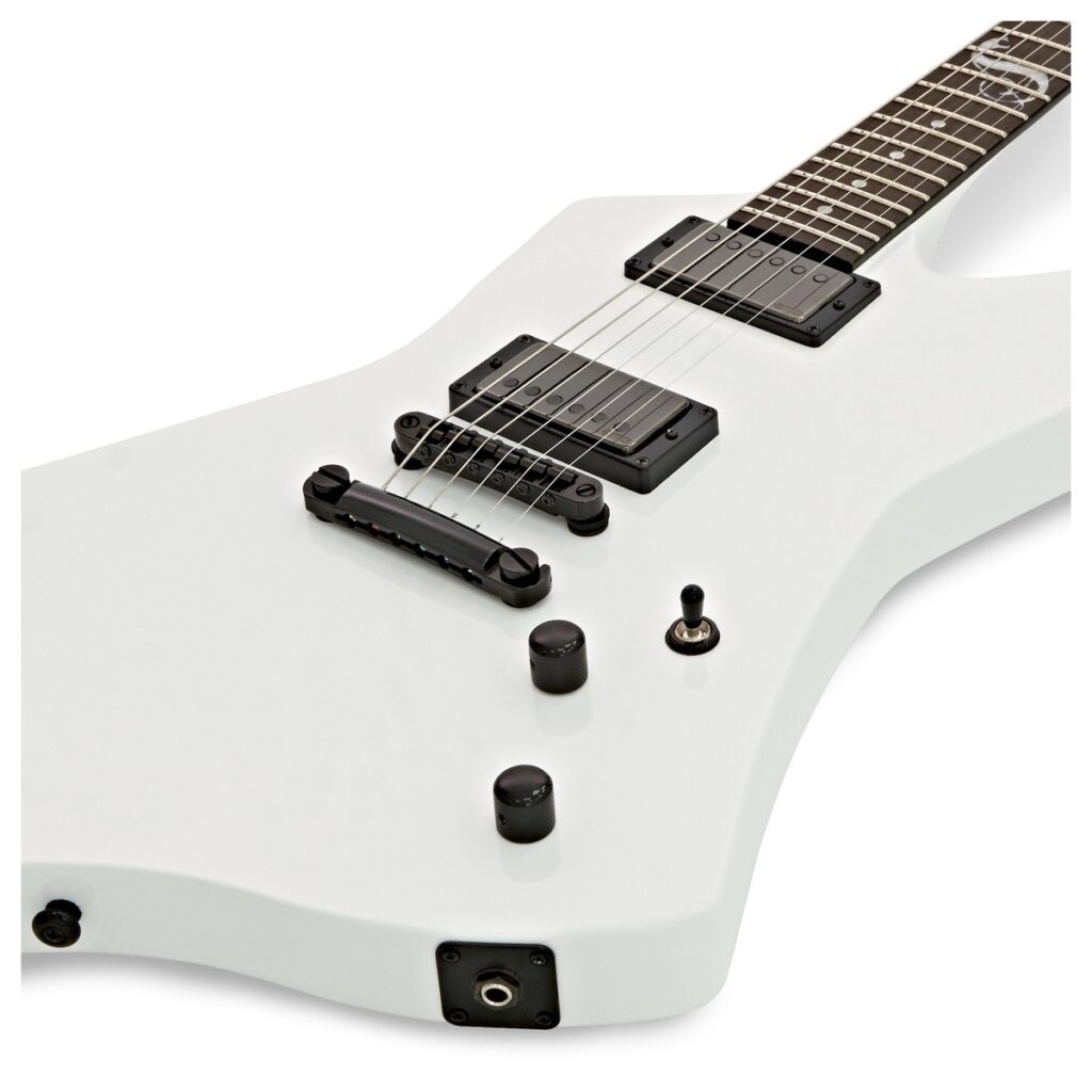 ESP LTD James Hetfield Snakebyte Snow White