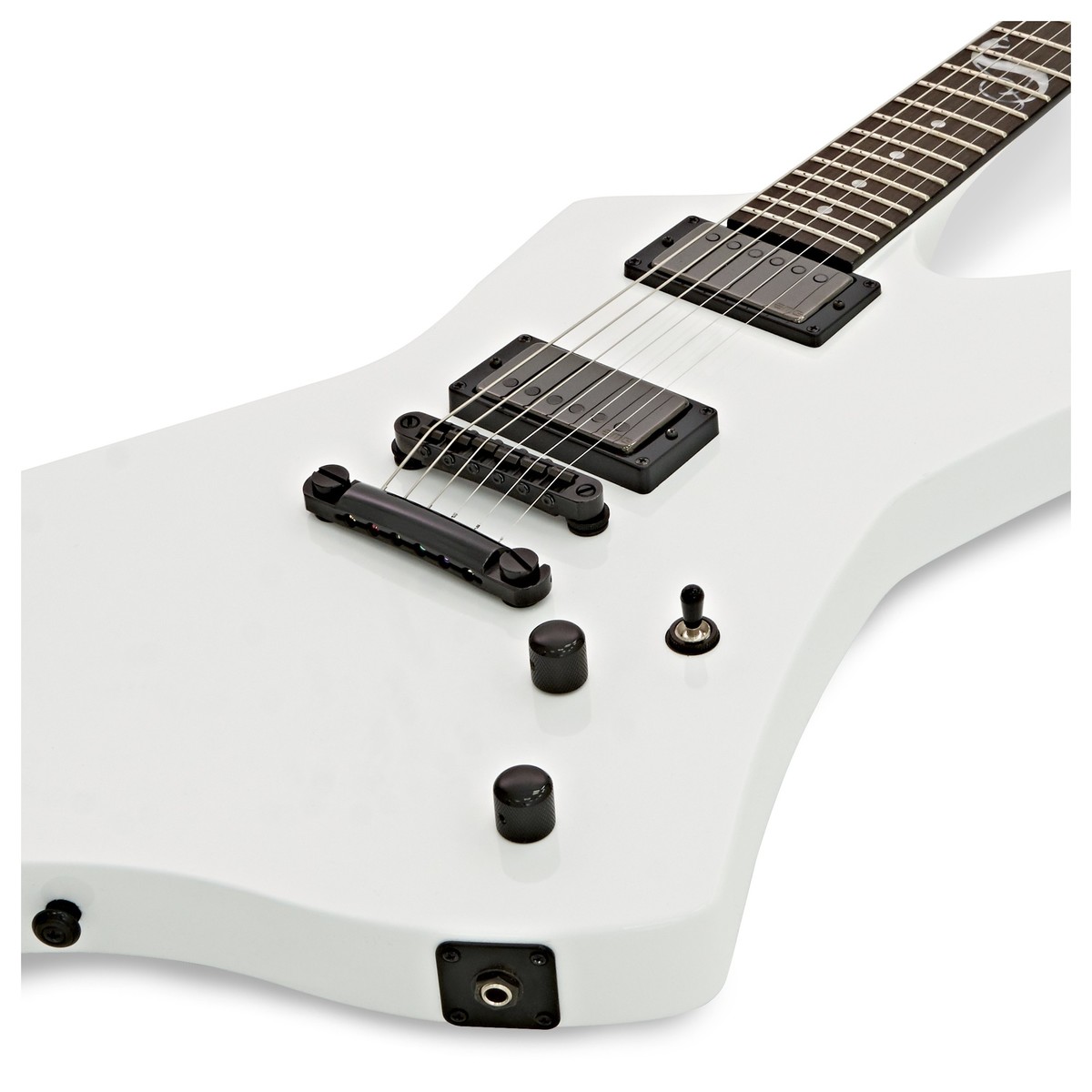 ESP LTD James Hetfield Snakebyte Snow White