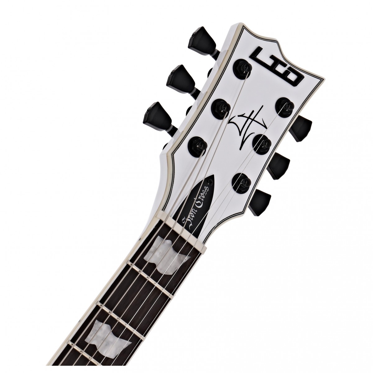 ESP LTD Iron Cross James Hetfield Snow White