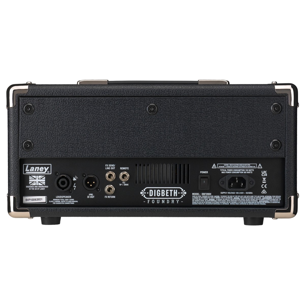 Laney Digbeth Foundry DBF200H Bass Head