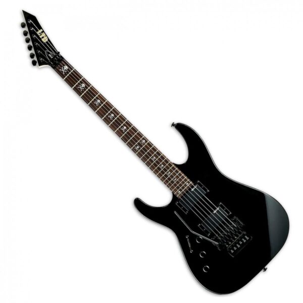 ESP LTD KH-202 Kirk Hammett Signature Left Handed Black
