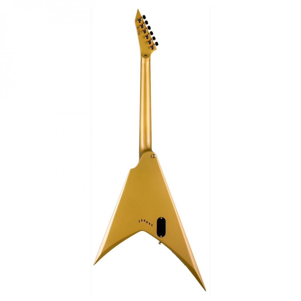 ESP LTD Kirk Hammett Signature V Metallic Gold