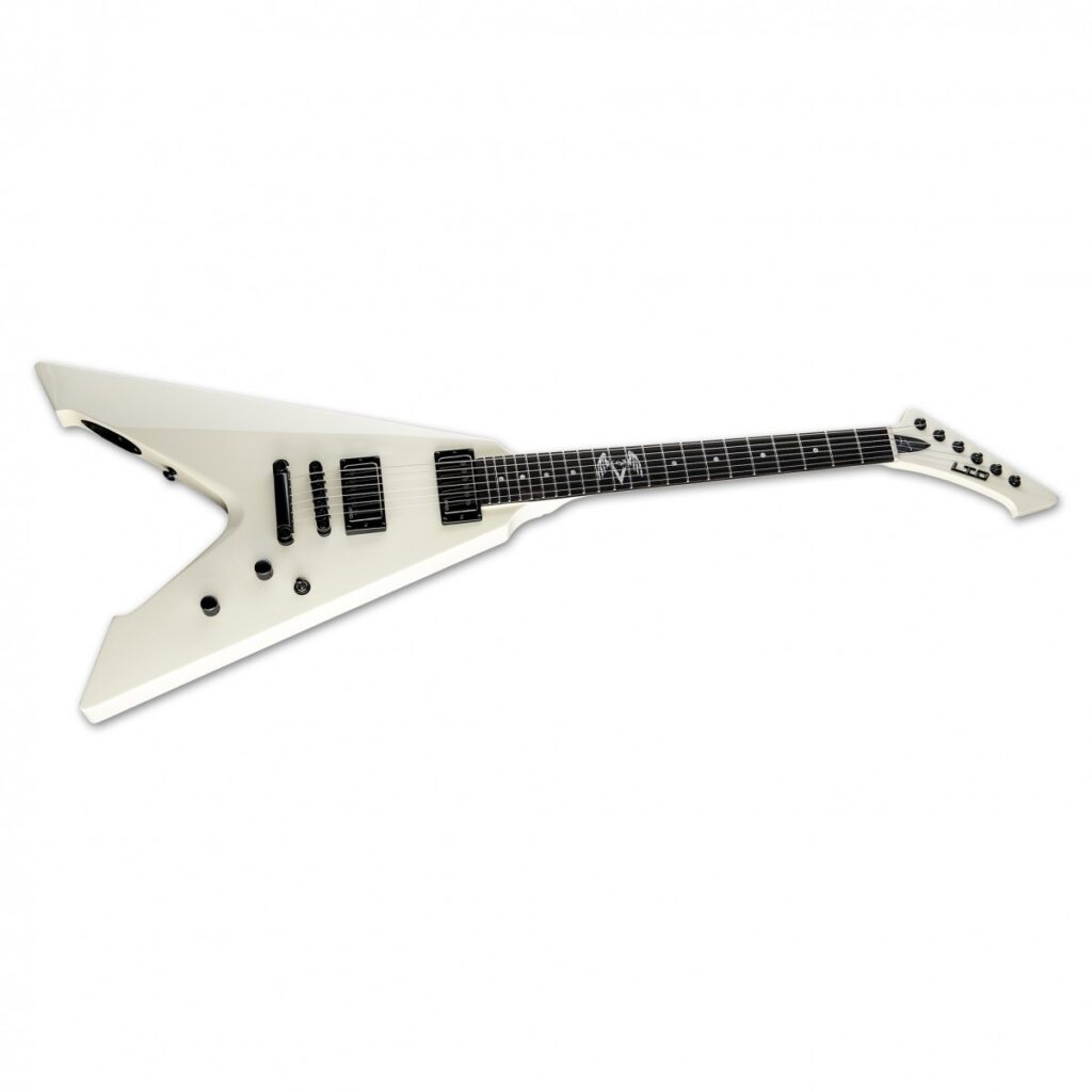 ESP LTD James Hetfield Signature Vulture Olympic White