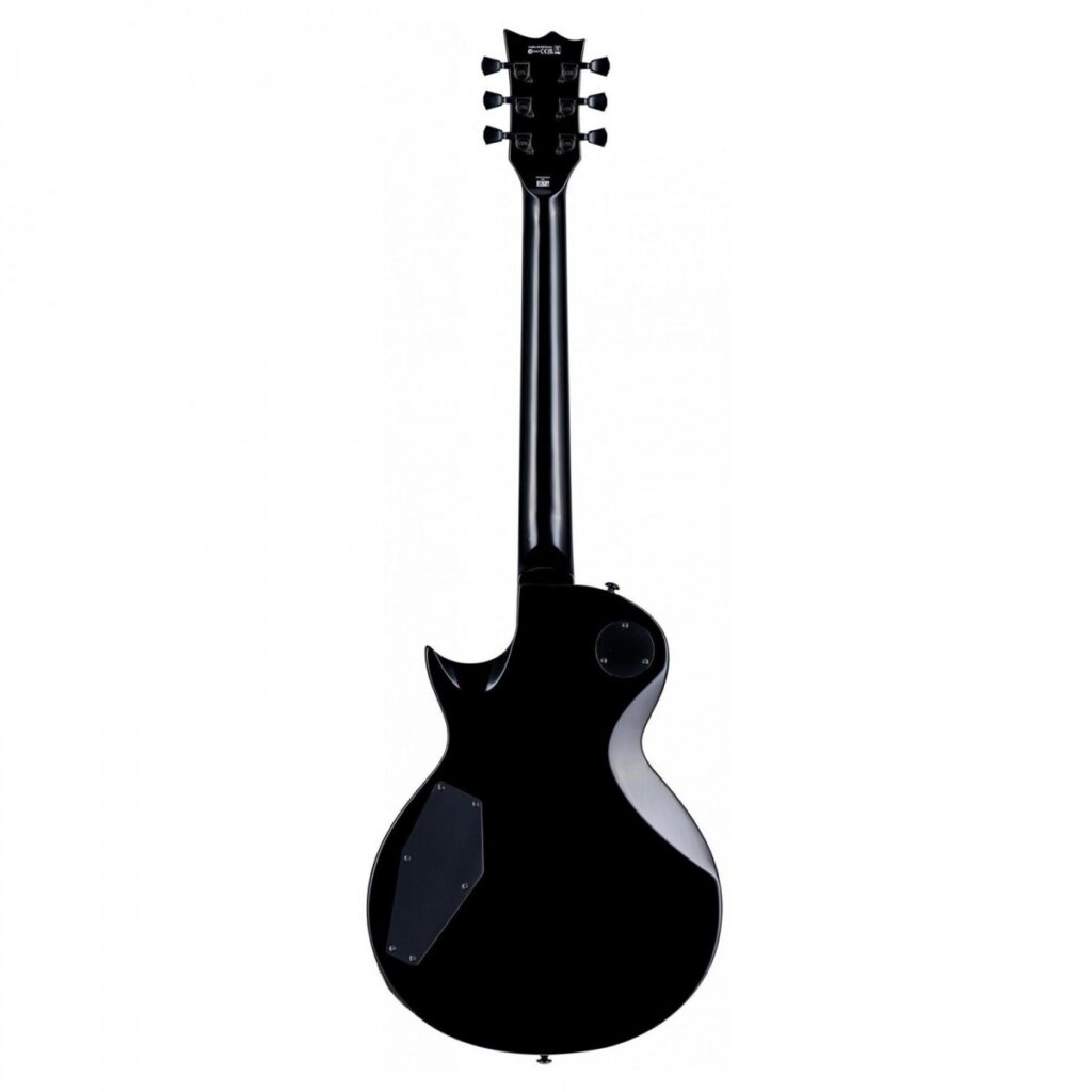 ESP LTD EC-256 Silver Sunburst Teardrop