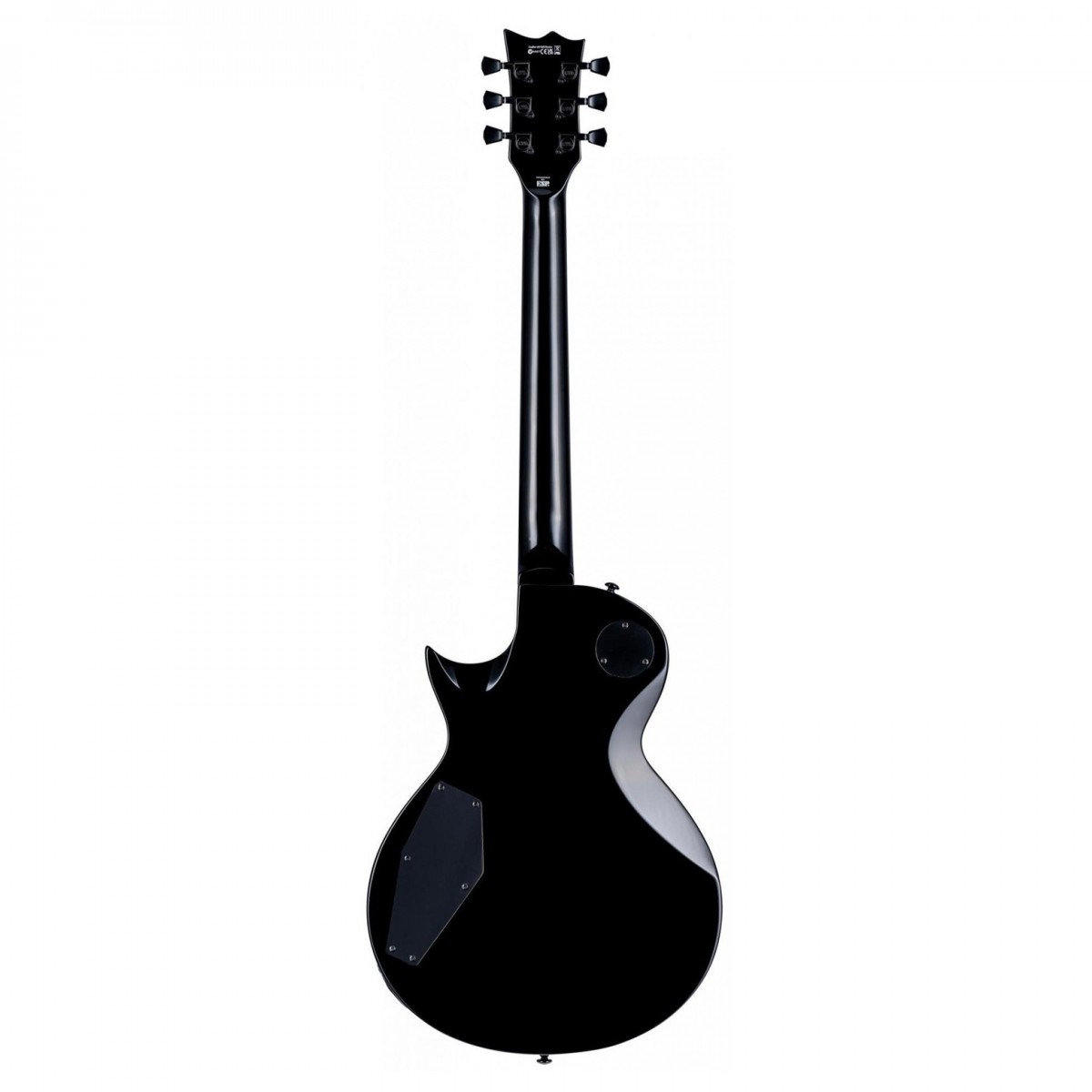 ESP LTD EC-256 Silver Sunburst Teardrop