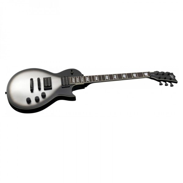 ESP LTD EC-256 Silver Sunburst Teardrop