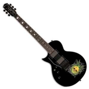 ESP LTD KH-3 Spider Kirk Hammett Signature Left Handed Black