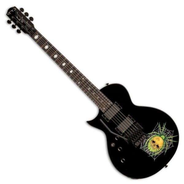 ESP LTD KH-3 Spider Kirk Hammett Signature Left Handed Black