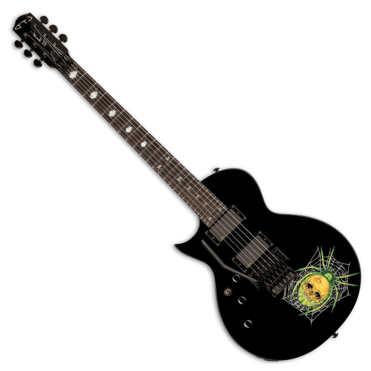 ESP LTD KH-3 Spider Kirk Hammett Signature Left Handed Black